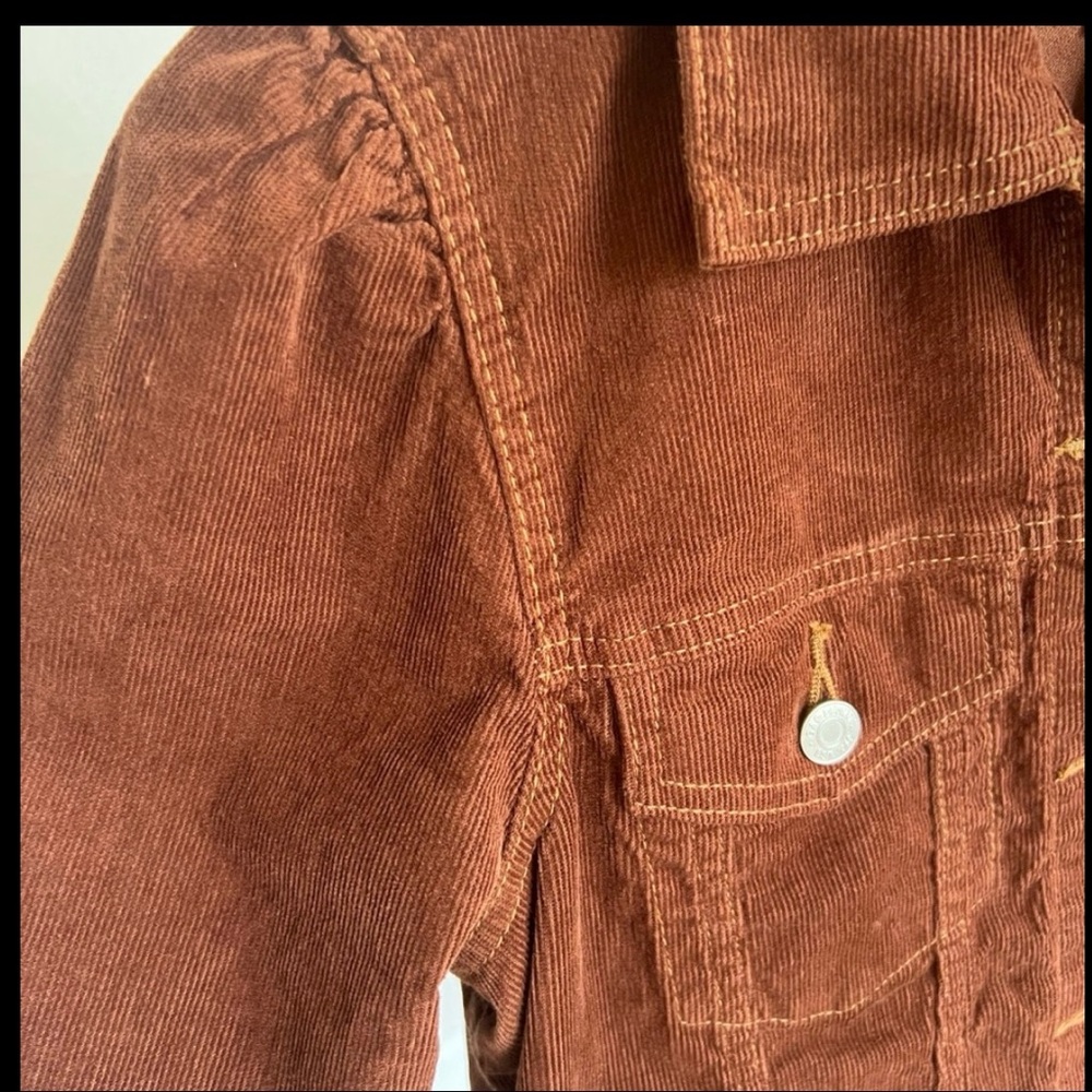 GAP Women's Rust Corduroy Jacket